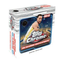 2024-25 Topps Chrome Basketball Mega Box